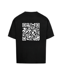 Remera Código QR Unisex - OVERSIZE
